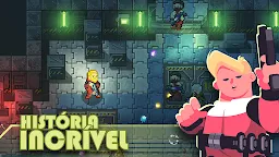 Screenshot 1: Ailment: jogo de ação pixelart no espaço