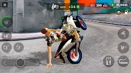 Screenshot 3: Wheelie Master: Moto Ride 3D