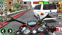 Screenshot 3: Highway Moto Bike Racing 2024
