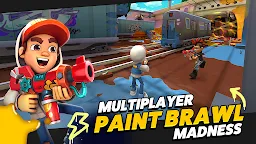 Screenshot 1: Paint Brawl : Color of War