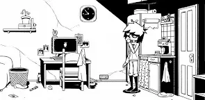 Screenshot 1: Breaking the 4th wall