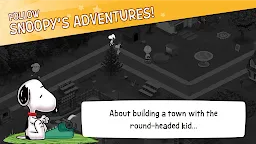 Screenshot 1: Snoopy's Town Tale CityBuilder