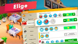 Screenshot 4: My Cafe, juego de restaurante