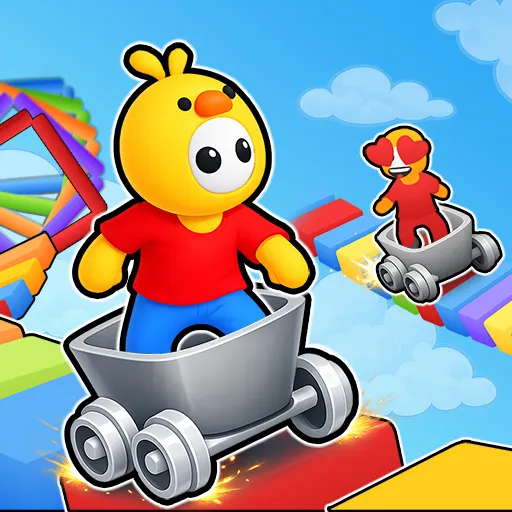 Obby Parkour: Going Cart Race - Games