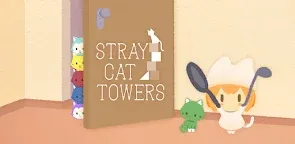 Screenshot 1: Stray Cat Towers
