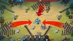 Screenshot 1: Bunker Wars: WW1 RTS Game