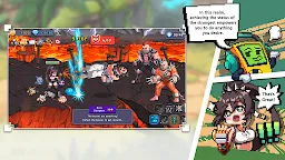 Screenshot 2: Isekai Fighting Girls:Idle RPG