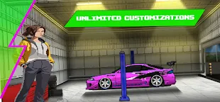 Screenshot 5: Pixel Car Drag Racer