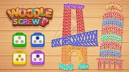 Screenshot 8: Woodle Screw Jam： 螺帽與螺栓
