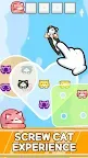 Screenshot 1: Screw Cat: Cat Jam Puzzle