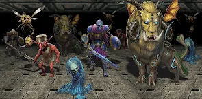 Screenshot 1: Dungeon RPG -Abyssal Dystopia-