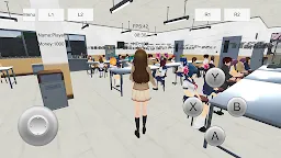 Screenshot 4: Women's School Simulator 2020