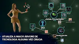 Screenshot 13: Evolução Nunca Fin - Célula à Singularidade