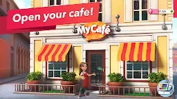 Screenshot 1: My Cafe — Restaurant game