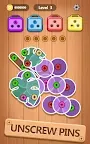 Screenshot 24: Screw Jam & Pin: Woodle Puzzle