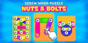 Screenshot 25: Bolts Puzzle: Nuts & Screw Pin
