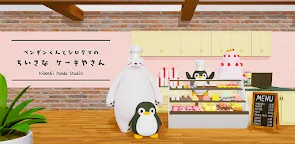 Screenshot 1: 逃脫遊戲 企鵝君和北極熊的可愛蛋糕店