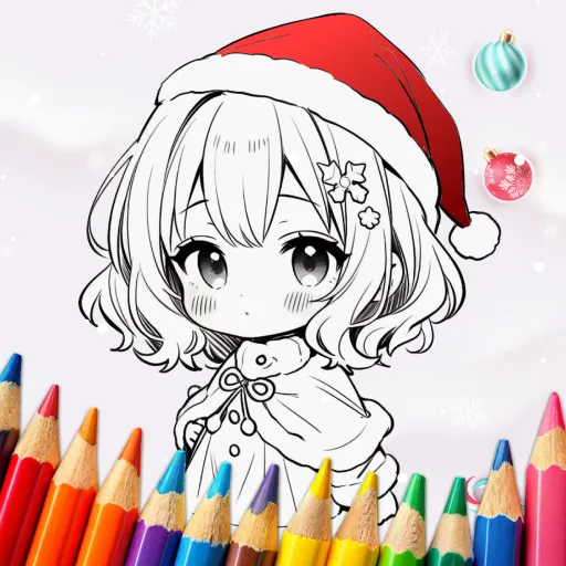 Cute Anime Coloring Game - Games