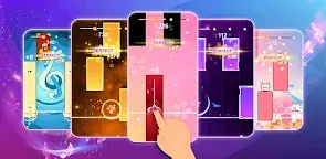 Screenshot 7: Galaxy Piano: Scrolling Rush