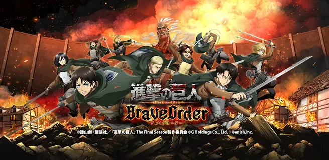 COMO FAZER DOWNLOAD E JOGAR NOVO Attack on Titan Brave Order JOGO DE SNK  LANÇOU PARA BAIXAR! 