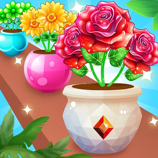 Arranging Flowers: Bloom Sort - Games