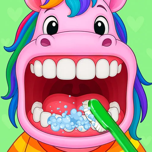 Pet Doctor Dentist Teeth Game - Games