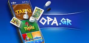 Screenshot 33: Opa.GR: Τάβλι, Tichu, Λούντο