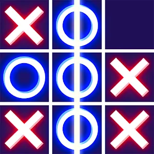 Tic Tac Toe 2 Player:Glow XOXO