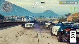 Screenshot 3: Mega Speed Car Driving Traffic