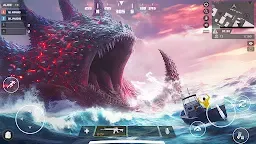 Screenshot 4: Angry White Shark Hunting Game