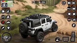 Screenshot 2: Offroad Jeep Driving Sim Games