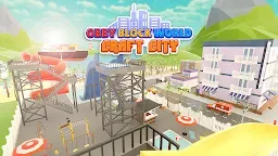 Screenshot 1: Obby Block World Craft City