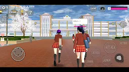 Screenshot 1: SAKURA School Simulator