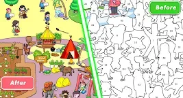 Screenshot 12: Sticker book Coloring Games
