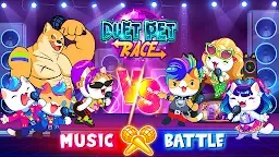 Screenshot 1: Duet Pet Race: Tap Music Tiles