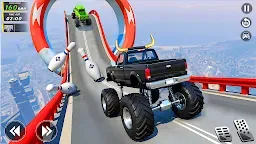 Screenshot 1: Mega Ramp Monster Truck Stunts
