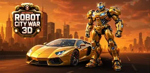 Screenshot 25: Robot City War: Car Transform