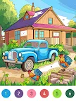 Screenshot 8: Country Farm Coloring Book