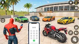 Screenshot 1: Grand Rope City Gangster Game