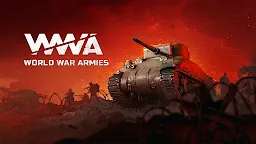 Screenshot 1: World War Armies: WW2 PvP RTS