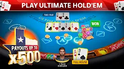 Screenshot 1: Ultimate Hold'em - Pokerist