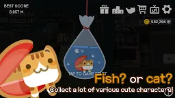Screenshot 2: Fly! CAT FISH!
