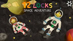 Screenshot 1: 12 Locks Space Adventure