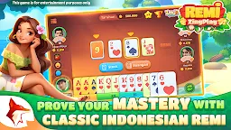 Screenshot 1: Remi ZingPlay Gin Rummy