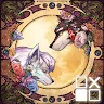 Icon: Wolf And Moon : Nonogram(ノノグラム)