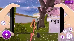 Screenshot 4: Anime School Girl Life Sim 3D