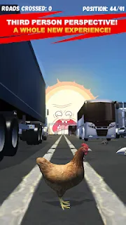 Chicken Simulator: Crossy Road 3d, Rush Hour – 24 Roads Crossed