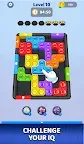 Screenshot 1: Hexa Block Jam: Color Puzzle