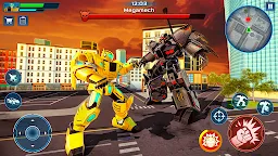 Screenshot 1: Robot City War: Car Transform