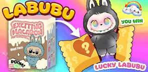Screenshot 1: Labubu Unboxing Games